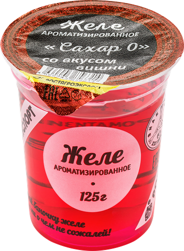 Желе Ростагроэкспорт Сахар 0 Вишня, 125г