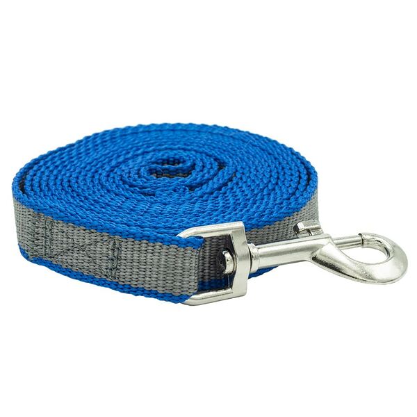 Каскад поводок капроновый усиленный 25 мм х 3 м., Синий