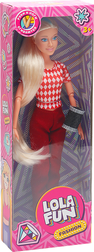 Набор игровой LOLA FUN Кукла-модница, 2 предмета, Арт. FCJ0670151