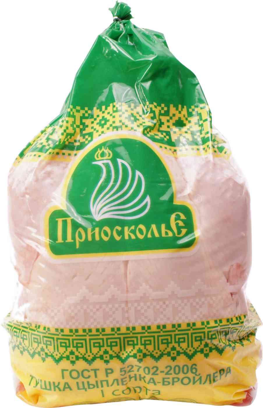 

Тушка цыплёнка-бройлера Приосколье ГОСТ, вес