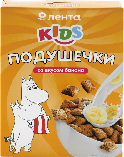 

Подушечки ЛЕНТА KIDS Муми Тролли, со вкусом банана