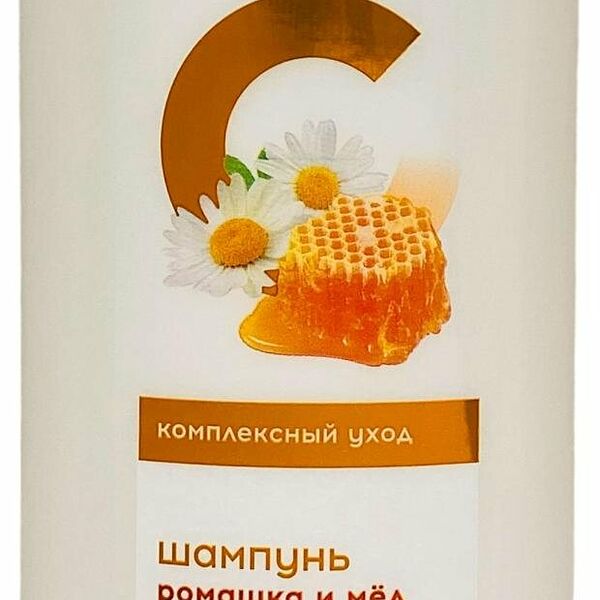 Шампунь-уход для волос Cosmia Ромашка и мёд