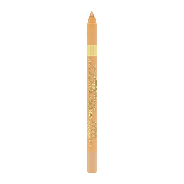 Карандаш для глаз `EVELINE` VARIETE GEL EYE LINER тон 06 champagne