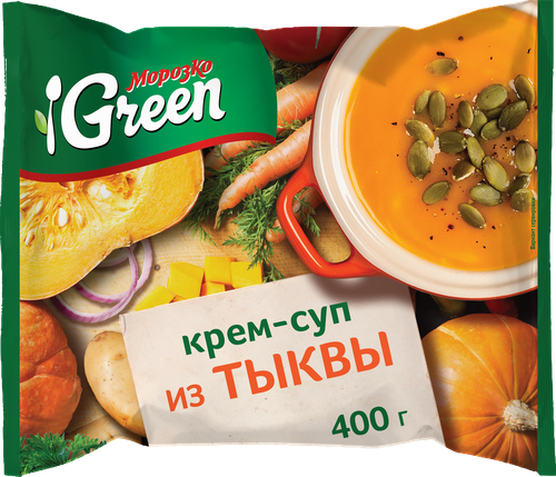 

Крем-суп Морозко Green из тыквы 400 г