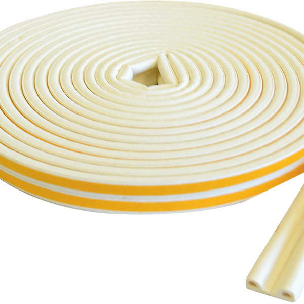 Уплотнитель для окон ADM резиновый Р-профиль, белый Арт. 61311