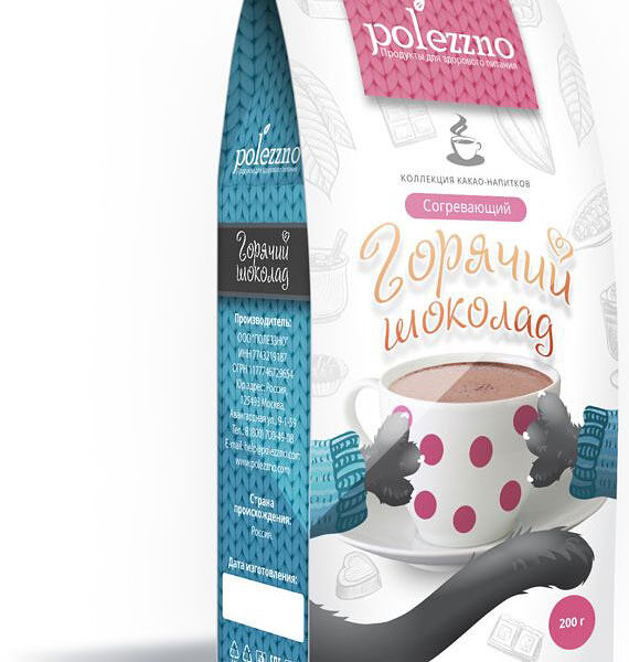 Горячий шоколад Polezzno Согревающий