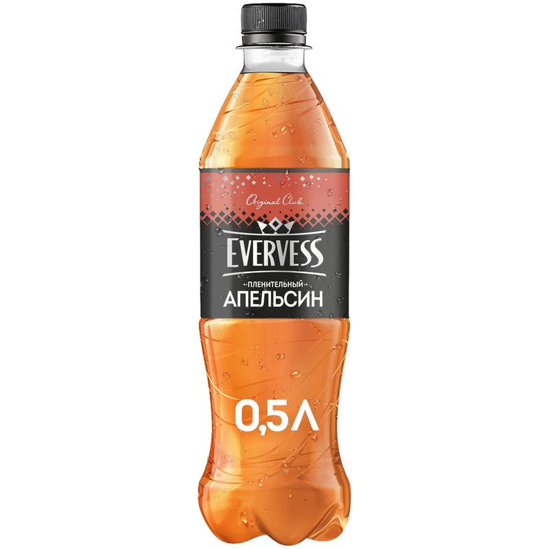 

Газировка Evervess Original Club Пленительный Апельсин 0.5 л