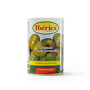 

Оливки Iberica с косточкой 420г, Испания
