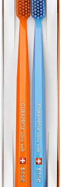 Набор зубных щеток Curaprox CS5460/2 Box Charles Edouard 2019 2шт в ассортименте