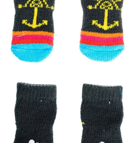 Носки для собак XL черный (унисекс)