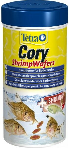 Tetra Cory ShrimpWafers корм с добавлением креветок для сомиков-коридорасов (пластинки)