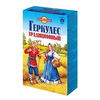 Хлопья овсяные Геркулес Русский продукт Традиционный 500 г