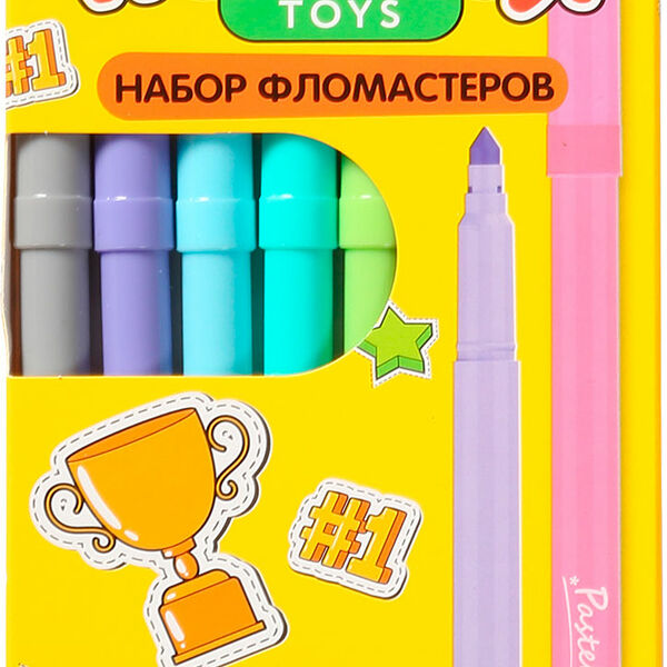 Фломастеры Wow Play 8шт