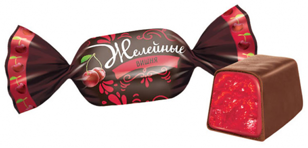 Конфета KDV Вишня желейная
