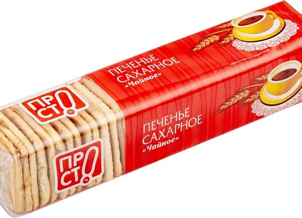 Печенье ПРОСТО Чайное сахарное 300г