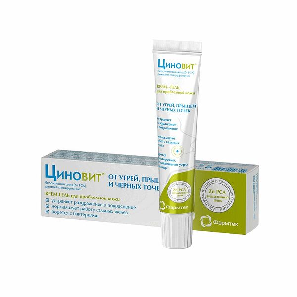 Крем-гель для лица Циновит для проблемной кожи 35 мл