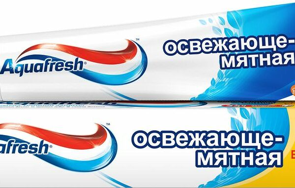 Зубная паста  Aquafresh Освежающе-мятная Тройная защита 