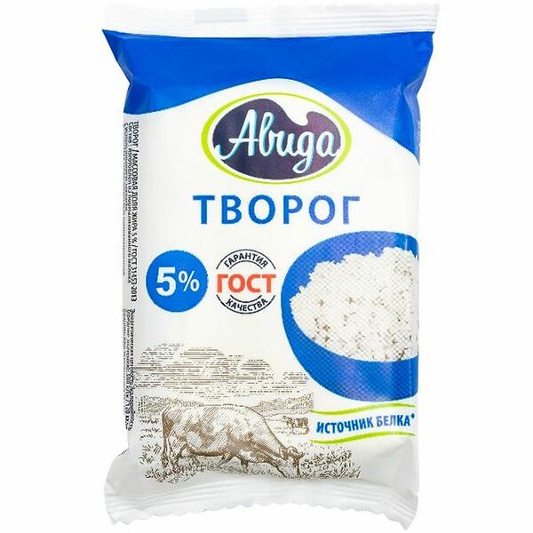 Творог Авида Гост 5%