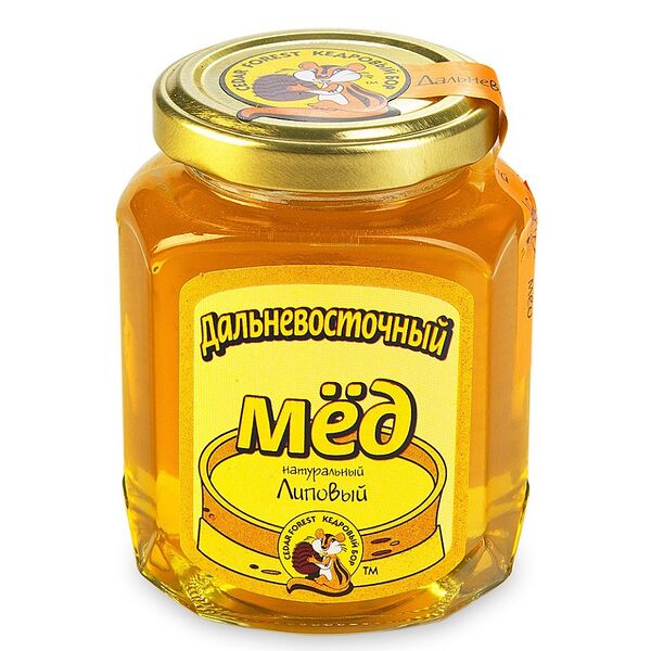 Мёд Кедровый бор цветочный Дальневосточный липовый