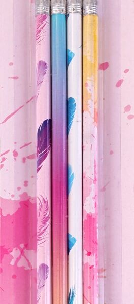 Набор чернографитных карандашей Dream catcher с ластиком