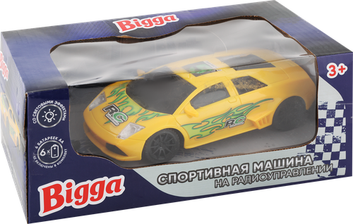

Игрушка Bigga машина спортивная 1:24, в ассортименте арт. YDF688A-9/10/11/12