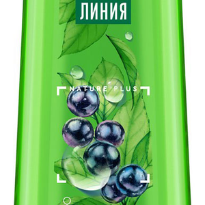 Гель для душа Чистая линия Пробуждающий Смородина и ледниковая вода 250мл