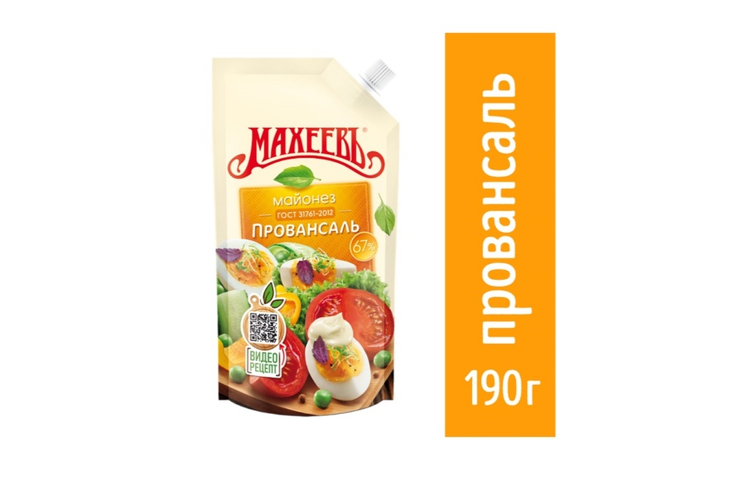

Майонез Махеевъ Провансаль 67% 190 г