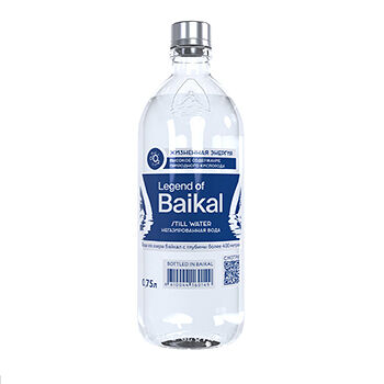 Вода Legend of Baikal негазированная стеклянная бутылка Россия