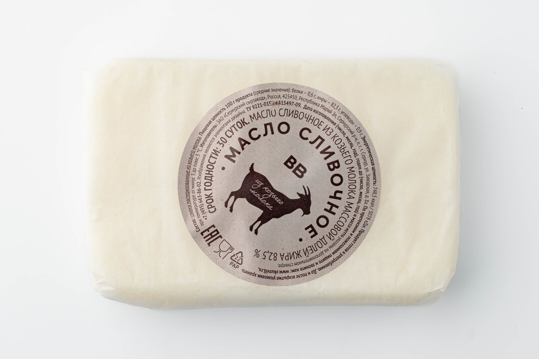 

Масло из козьего молока, вес.