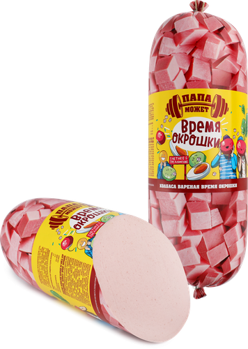 

Колбаса вареная Папа может Время окрошки, вес