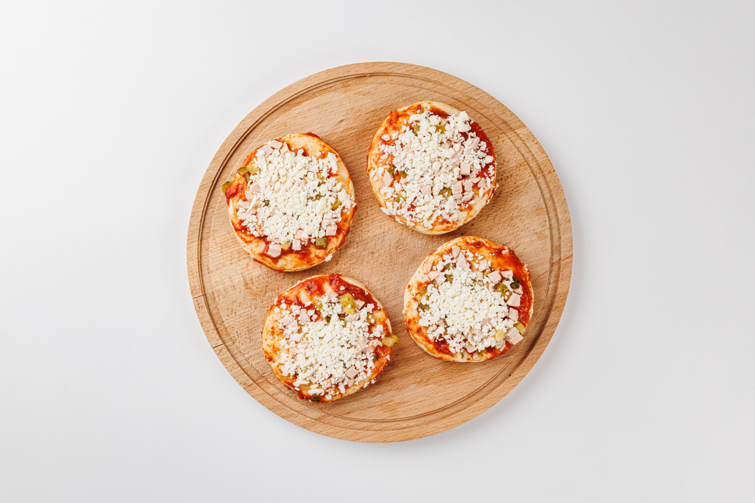 

Пицца мини По-деревенски, заморозка Продукт замороженный