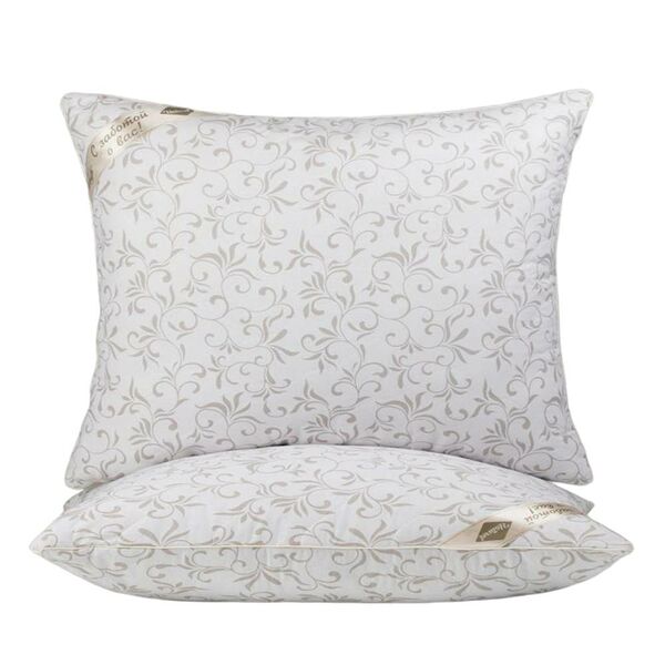 Подушка Эльф Кашемир, 68х68 см, синтетический пух, чехол поплин