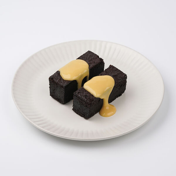 Пирожное Вкусвилл Шоколадный брауни 120г