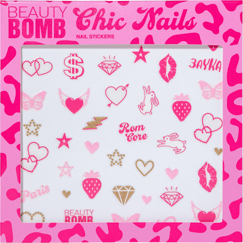 Наклейки для ногтей Beauty Bomb Romecore Chic Nails