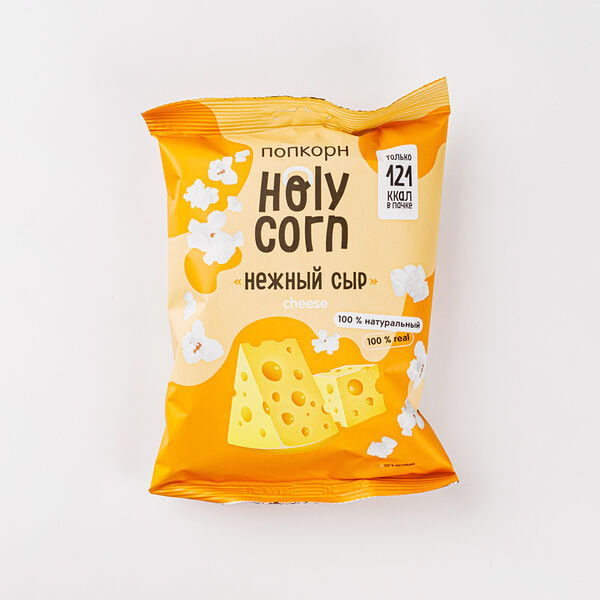Кукуруза воздушная `HOLY CORN` со вкусом сыра 25 г