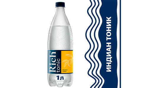 Напиток газированный Rich Индиан Тоник 1 л