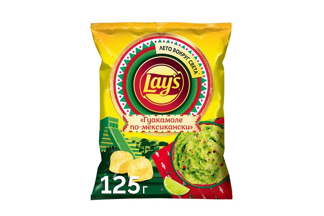 

Картофельные чипсы Lay's Гуакамоле по-мексикански 125 г