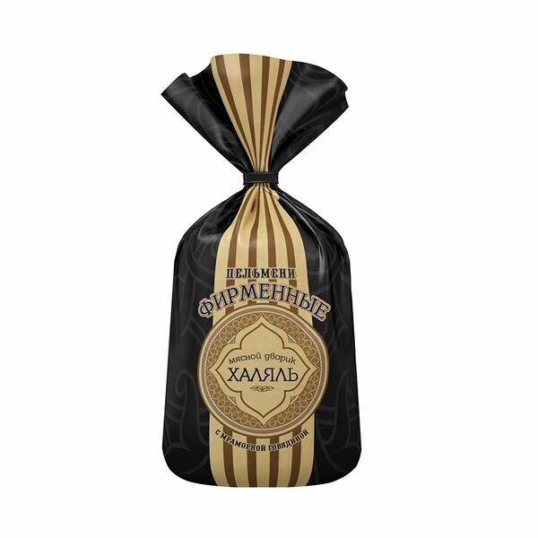 Пельмени Мясной Дворик Халяль Фирменные