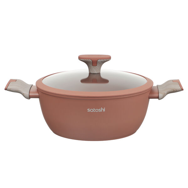 Satoshi комбелло кастрюля 3,8л, d24х10см, антипригарное покрытие, индукция