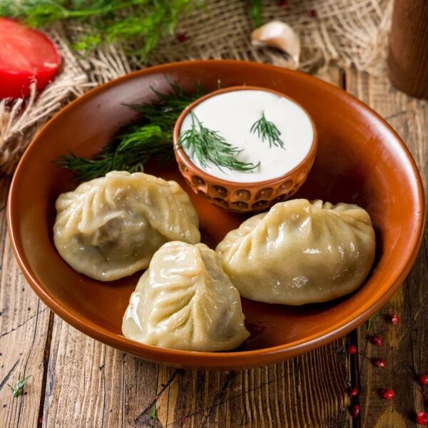 Манты с говядиной