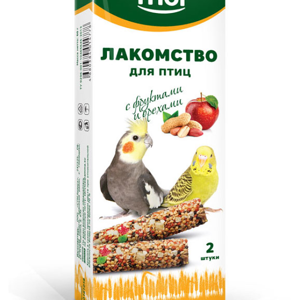 Лакомство для птиц Triol Фрукты и орехи