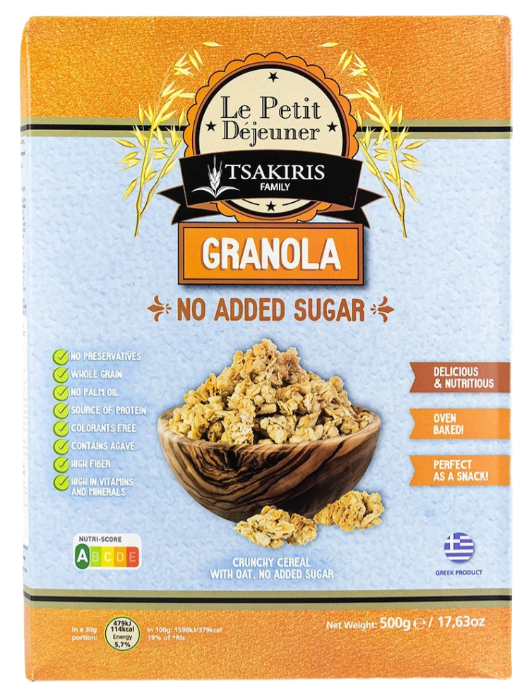 

Гранола Le Petit Dejeuner без сахара 500 г