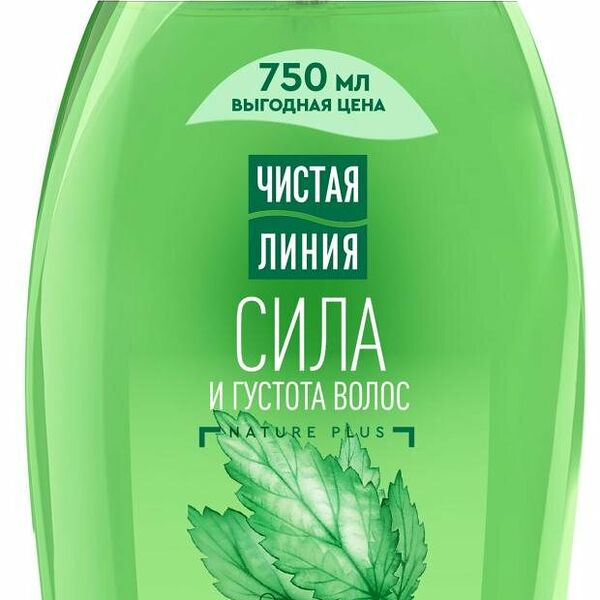 Шампунь Чистая Линия укрепляющий крапива 750 мл