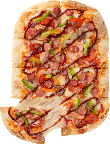 Пицца Мясное ассорти, 320г