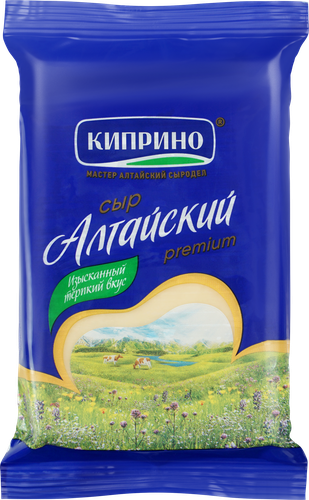 

Сыр Киприно Алтайский premium 50% 200 г