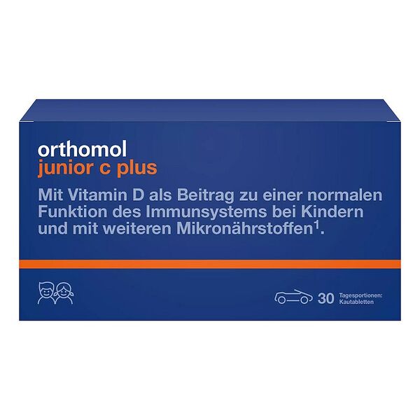 Orthomol Джуниор С Плюс таблетки жевательные 30 шт