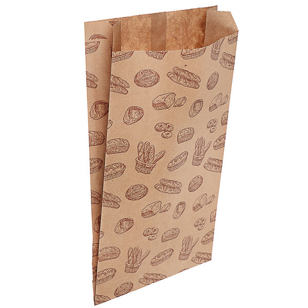 Vetta пакеты бумажные для завтрака, v-дно, 17x30 см, 20 шт