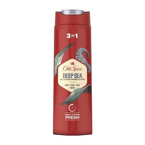 Гель для душа-шампунь Old Spice Deep Sea 3 в 1