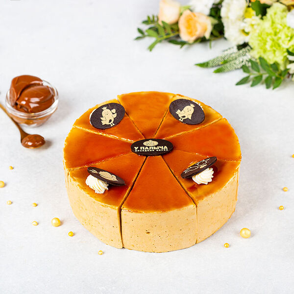 Сливочная Птичка от Палыча крем-брюле торт 600 г