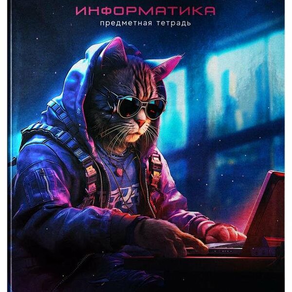 Тетрадь предметная BG Мир будущего Информатика клетка А5, 48 л